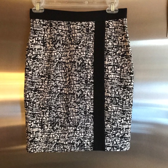 Ann Taylor Dresses & Skirts - Black and white pencil skirt.